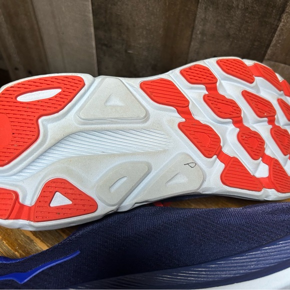 Blue and Red Athletic Sneakers - Picture 7 of 10